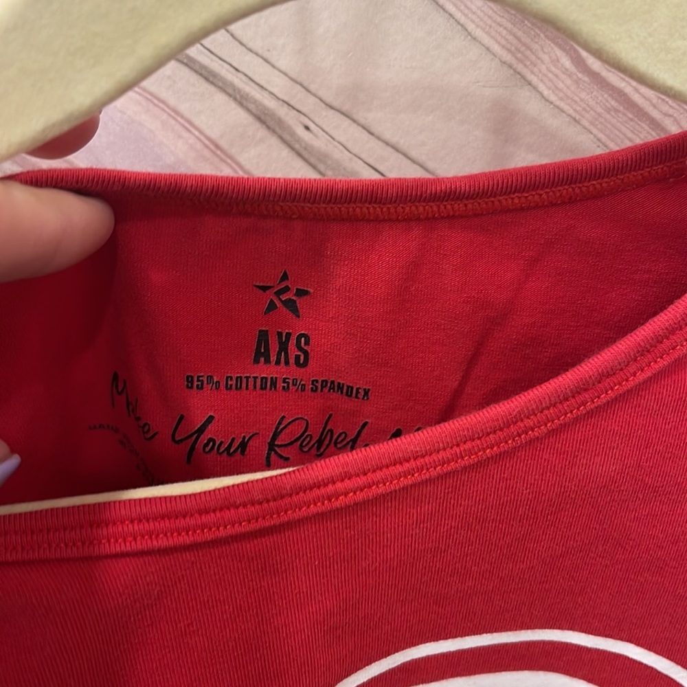Rebel Red Crop Top - Picture 3 of 3